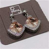 Orecchini Vidali Gioielli Donna in Argento Zircone ORAR-107-34 - ORAR-107-34